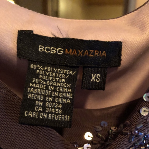 XS Sequins BCBG Max Azaria cocktail dress - Picture 3 of 4